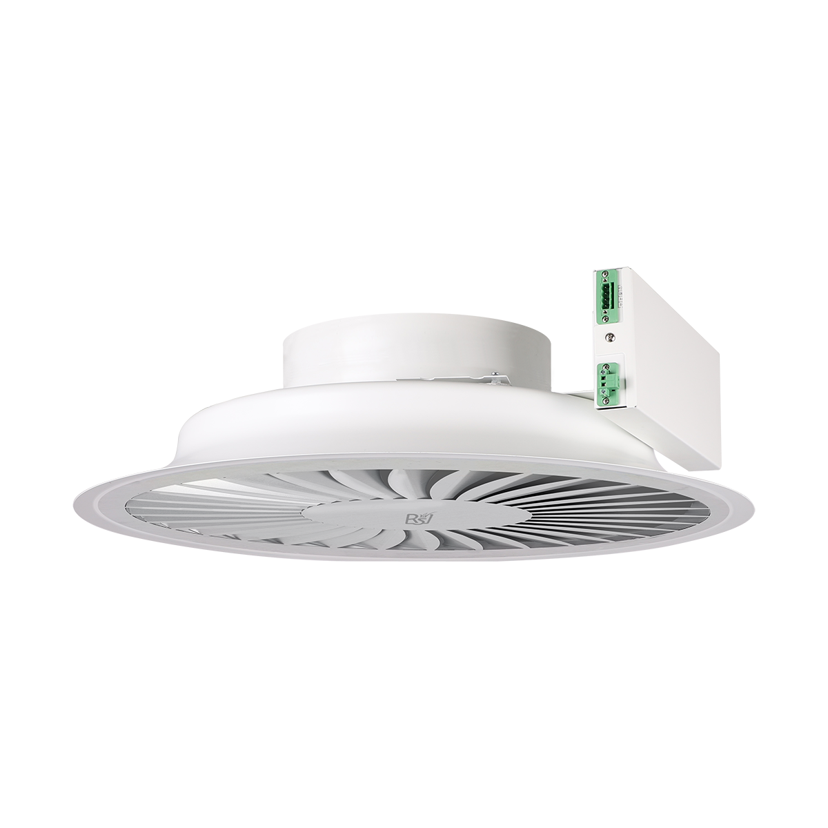 Round Faced Diffuser Round Face with Round Swirl Smart Variable Air Diffuser