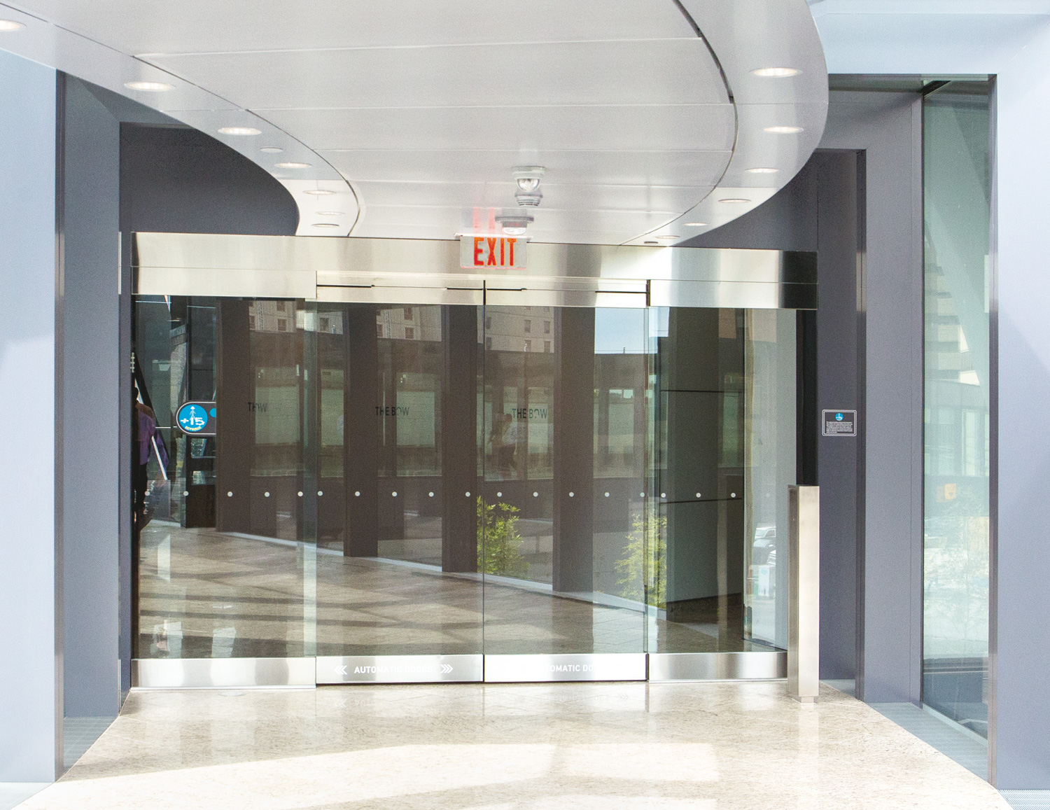 ESA500 All Glass Automatic Sliding Door